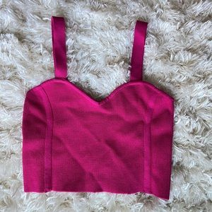 Fuchsia Knit Top
